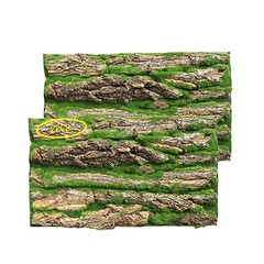 PINVNBY Cork Terrarium Background,Reptile Bark Backdrop Wall Decor and Artifi…