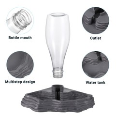 Drinking Fountain for Reptiles Bearded Dragon Tank Accessories