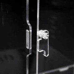 Insect Feeding Box Clear Acrylic Container Terrariums for Spiders Reptiles