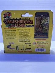 Zoo Med Naturalistic Terrarium; Mushroom Ledge (4.5”x7”) New/ Open Box