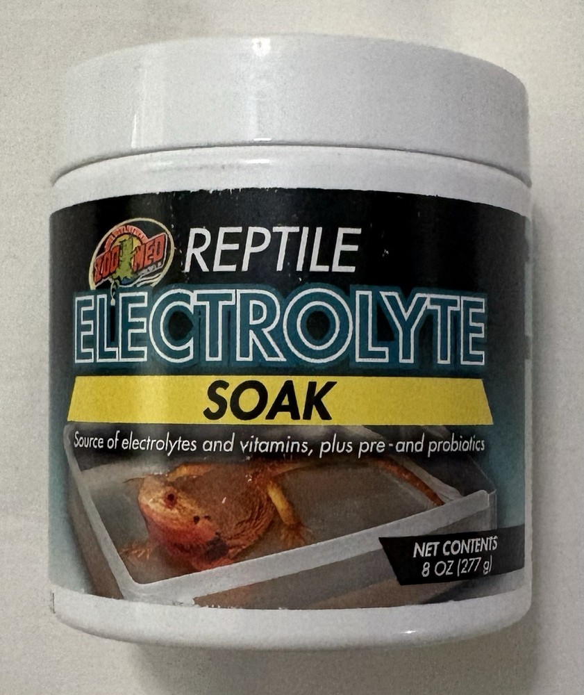 Zoo Med Electrolyte Soak for Reptiles 8 ounce