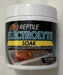 Zoo Med Electrolyte Soak for Reptiles 8 ounce