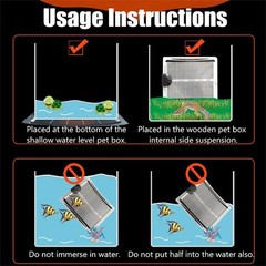 15x28cm Reptile Tank Heater 7W Under Tank Warming Mat EU Standard
