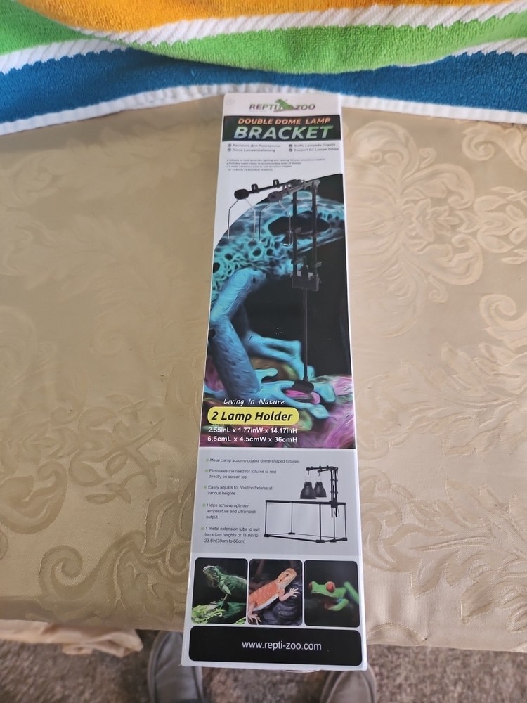 Repti Zoo Double Dome Lamp Bracket