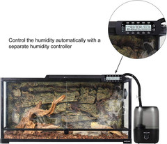 4L Reptile Humidifier, Large Reptile Mister Tank Fogger for Terrarium Vivarium