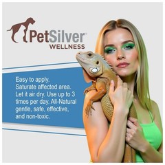 Reptile Wound Spray with Chelated Silver – Reptile Wound Care for Snakes, Liz…