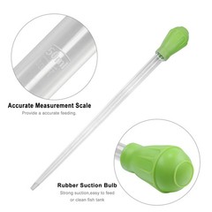 Alimentador/cambiador de agua manual para peces de coral de 18,7 pulgadas largo