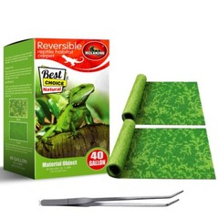Reptile Carpet, 36 * 18in Pet Terrarium Liner,Reptiles Cage Mat/Substrate for…