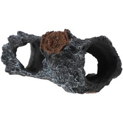Resin Reptiles Hollow Tree Trunk Terrarium Desert Decor Cave for