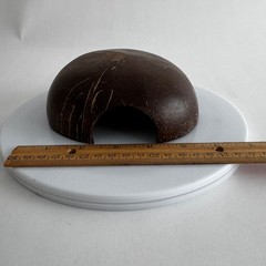 Natural Coconut Hut for Apistogramas Other Fish Hermit Crabs Reptiles Insects