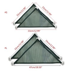 Bearded Dragon Hammock Suction Cup Hanging Lounger for Lizard Geckos Climbing