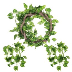 4 Pcs Reptile Vines, Flexible Bendable Jungle Climbing Vine Terrarium, Fake Plan