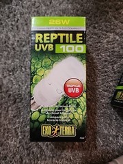 Exo Terra Reptile UVB 100 Tropical Terrarium Bulb – 26 watt