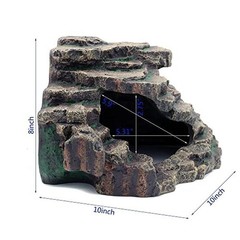 Bearded Dragon Tank Accessories Extra Large Reptile Hideouts Cave Habitat Decor
