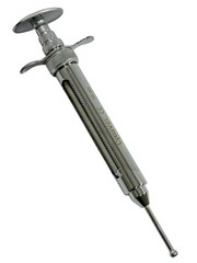 Reptile Snake Feeder Feeding Pinky Pump Syringe Tool 10cc Stainless Veterinary