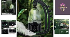 3.8L Ultrasonic Quiet Reptile Fogger Mister – Ideal for Terrarium Humidification