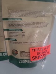 Zoo Med Lizard Flower Food Topper Dried Sealed Pack of 10 (1.4oz ea=14 oz Total)
