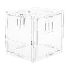 Transparent Reptile Breeding Case Snake Cage Terrarium Container Gecko