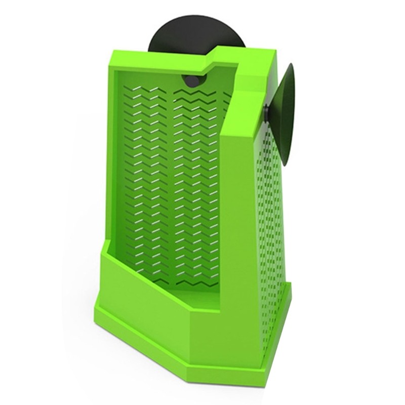 Space Saving Reptiles Feeder Bowl Corner Feeding Dish with Strong Suction Cups