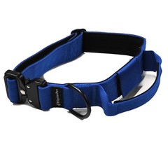 Heavy-Duty Tactical Dog Collar with Control Handle and Metal Hardware – Adjus…