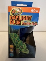Zoo Med Blue Daylight BLUE Reptile DayLight & Heat, UVA 60 watts NEW