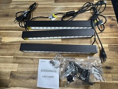 Lamvip 38W LED Black Light Bar, Blacklight Bars with Plug and Switch Purple