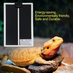 Reptile Heating Pad with Temperature Adjustment 7W/ 14W/ 20W Under Tank Terra…