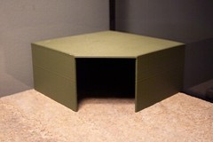 Corner Hide for Leopard Geckos and Other Reptiles (Multiple Colors Available)