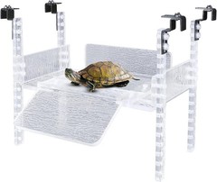 Turtle Basking Platform 10-13″ Wide Slip-Resistant Acrylic