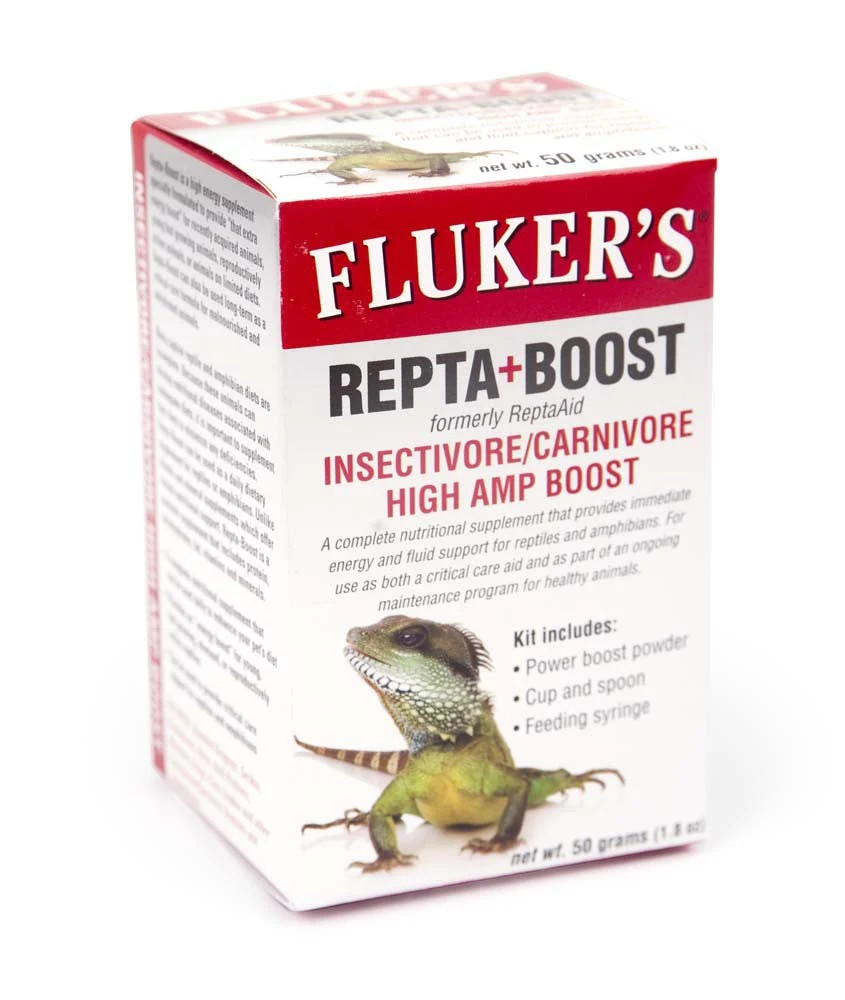 Fluker’s Repta-Boost Insectivore and Carnivore High Amp Boost Supplement