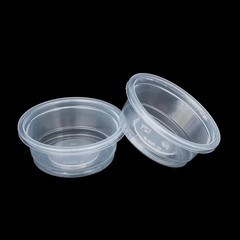 200 pcs 0.5oz Crested Gecko Food and Water Feeding Cups, Reptile Feeder Bowls, f