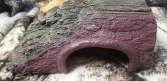 2 large Reptile Hide Aways. one rock, one log