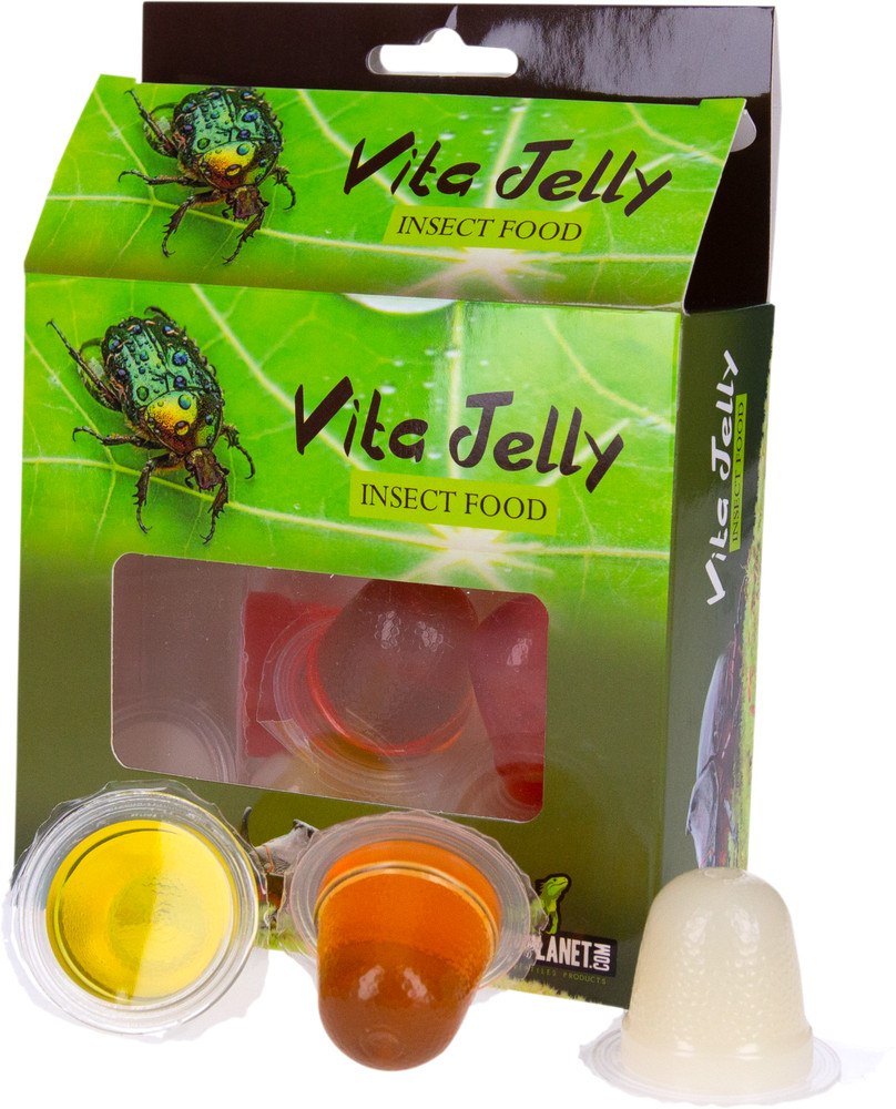 Reptiles Planet Vita Jelly Insect Food Mix 10 Pcs – With Various Fruit Flavors