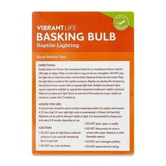 100W Basking Bulb Reptiles Infrared Heat Light Terrarium Lamp Indoor Use