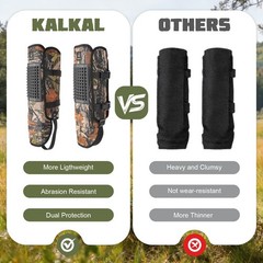 Kalkal Snake Gaiters, 1200D Waterproof Snake Chaps Snake Gaiters for Men Wome…