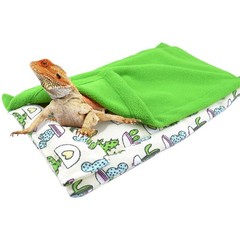 Dnoifne Reptile Sleeping Bag, Reptile Pets’ Sleeping Bag Set with Pillow and …