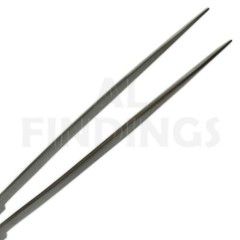 Pair 10″ Fish Tank Long Aquatic Water Plant Aquarium Straight Bent Tweezer 250mm