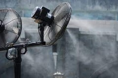 Stainless Steel Fan Misting Ring-15 Inch Diameter – 6 Nozzles