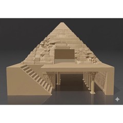 Egyptian Pyramid Hide – Underground Viewing Burrow/Tomb
