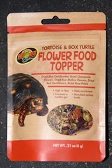 Zoo Med Tortoise & Box Turtle Flower Food Topper