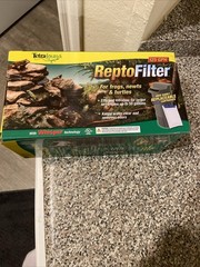 TetraFauna ReptoFilter 125 GPH For Frogs Newts Turtles (c4)