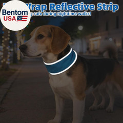 Dog Cooling Bandana, Reflective Instant Chill Ice Cool Neck Wrap, Breathable Dog