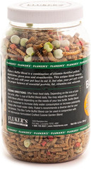 Fluker’s Buffet Blend Box Turtle Diet Insects Veggies Fruit 6.5 Oz