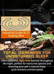 Energy Efficient 100W Ceramic Heat Lamp – Optimal Infrared for Reptiles’ Comfort