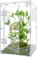 Large Jumping Spider Enclosure Tarantula Enclosure with Front Opening Door Ju…