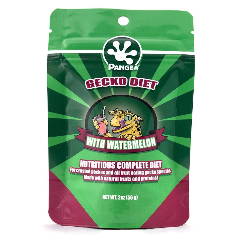 Pangea Gecko Diet with Watermelon 2 oz 2 Ounce (Pack of 1), Green