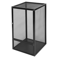 Freestanding Reptile Pet Feeding Net Box Aluminum Alloy Feeding Net Box 80cm