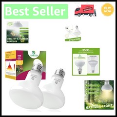 Efficient 100W Reptile Heat Light Bulbs – 2 Pack for Warmth and Comfort