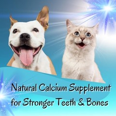 Eggshell Powder Calcium Supplement for Dogs Cats 8 oz Finely Ground