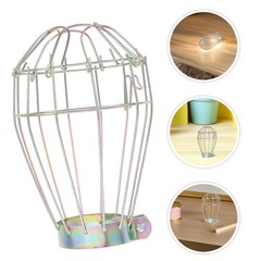 6Pcs Durable Reusable Iron Reptile Heat Lamp Guard Golden Safety Cover